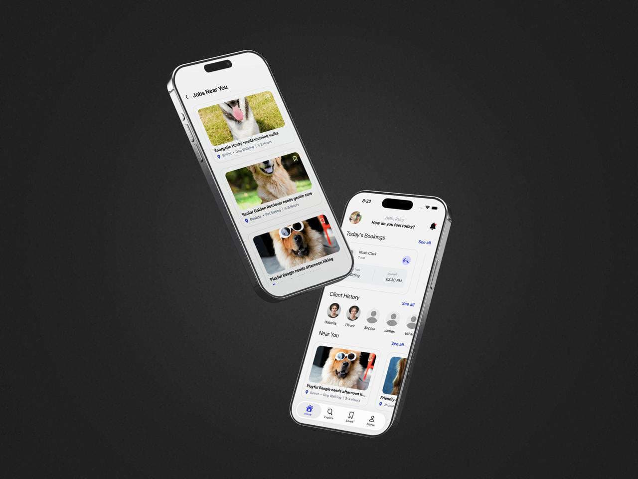 SitMyPet Home Screen